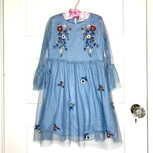 Zara Embroidered Dress